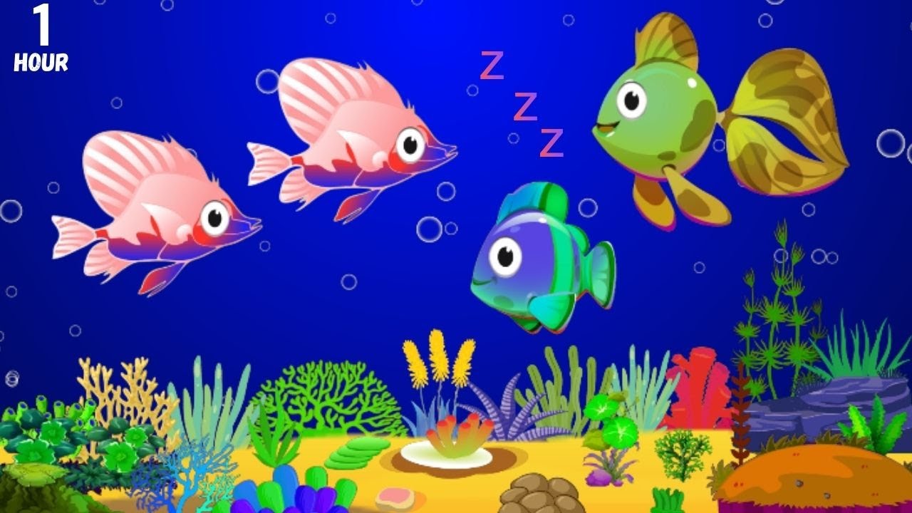 Magical Fish Lullaby for Deep Baby Sleep &ndash; Soft Underwater Music, Relaxing Ocean Lights & Gentle Sou