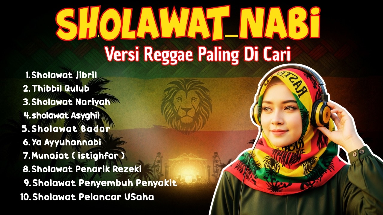 🔥 Sholawat Reggae Viral Paling Dicari 2026 🌙 Lagu Islami Reggae Penenang Hati & Pikiran Bikin Tenang