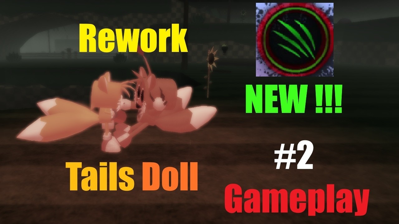 🤔Ahora sera el más usado?😲 | Tails Doll Rework Gameplay #2 | Sonic.exe The Disaster Eclipsed v1.39