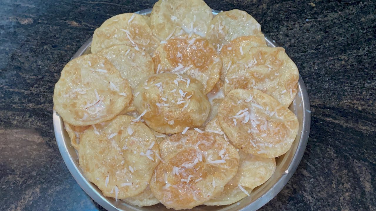 పాల ఓలిగ పాల పూరి 😍గసగసాలు పచ్చి కొబ్బరి తో బలే రుచిగా రాయలసీమ స్పెషల్ 🥰అదిరిపోతుంది అమ్మ స్పెషల్ 
