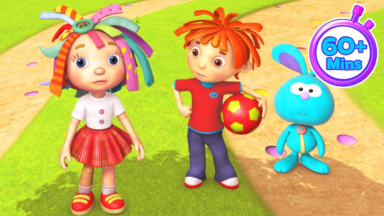 החיוך של רוזי | מסיבת הפתעה 🥳🎉🎈🎁 | למעלה משעה של קריקטורות לילדים | @החיוך של רוזי