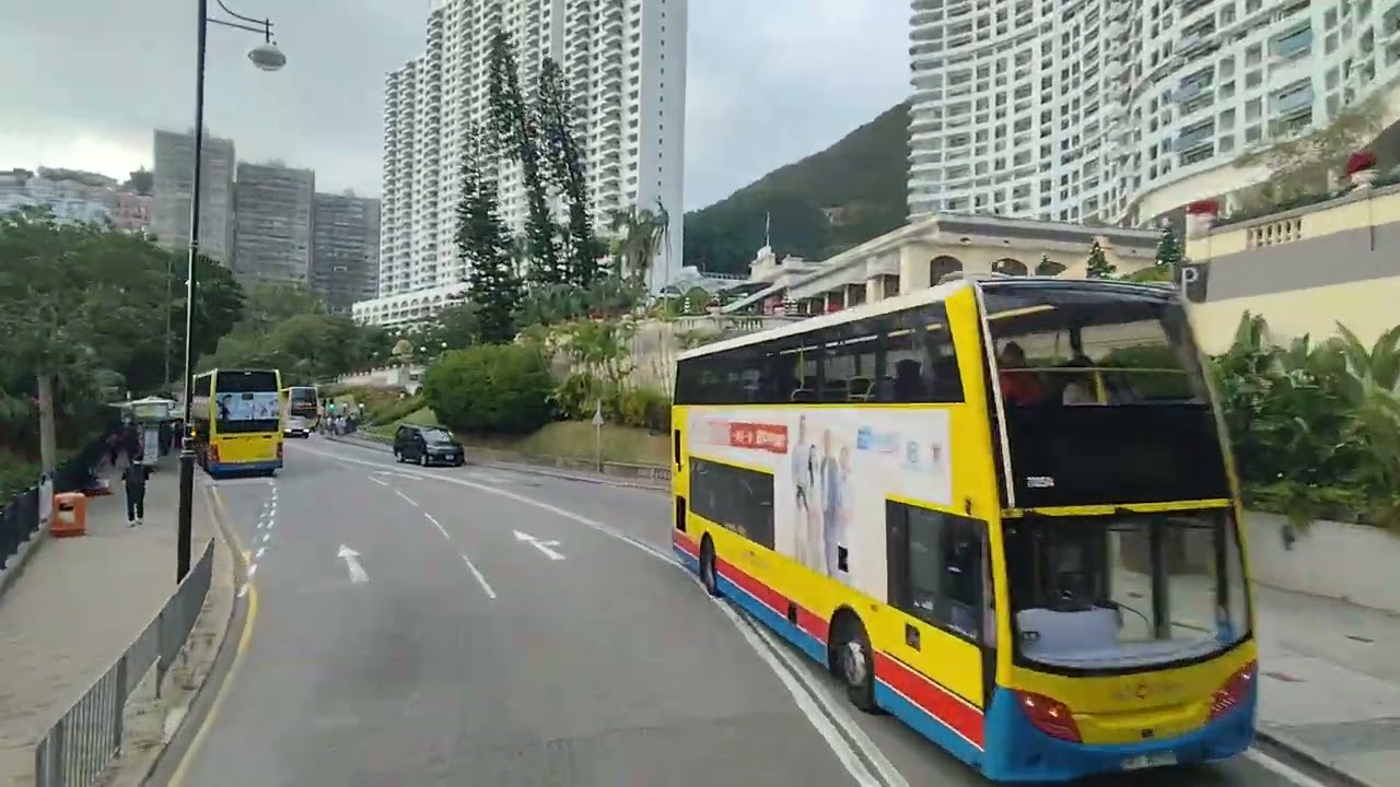 赤柱廣場免費接駁巴士 Stanley Plaza Free Shuttle (往金鐘 To Admiralty) (原速 Original Speed)