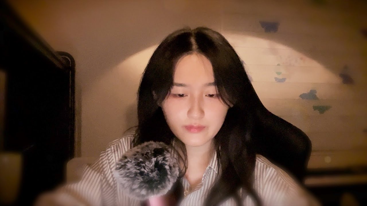 ASMR soft spoken melancholy poetry & nonsensical poetry