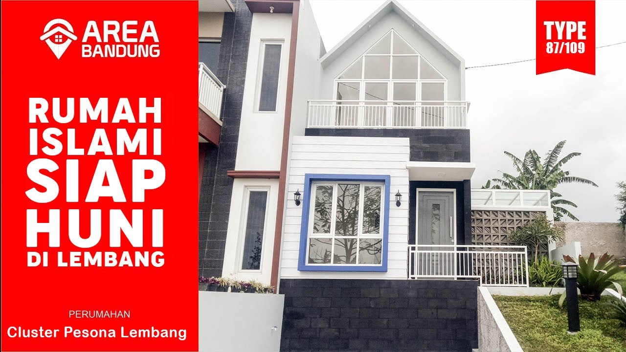 Rumah Rasa Villa Type 87/109 Siap Huni di lembang | Cluster Pesona Lembang | Rp.1.3 M | Area Bandung