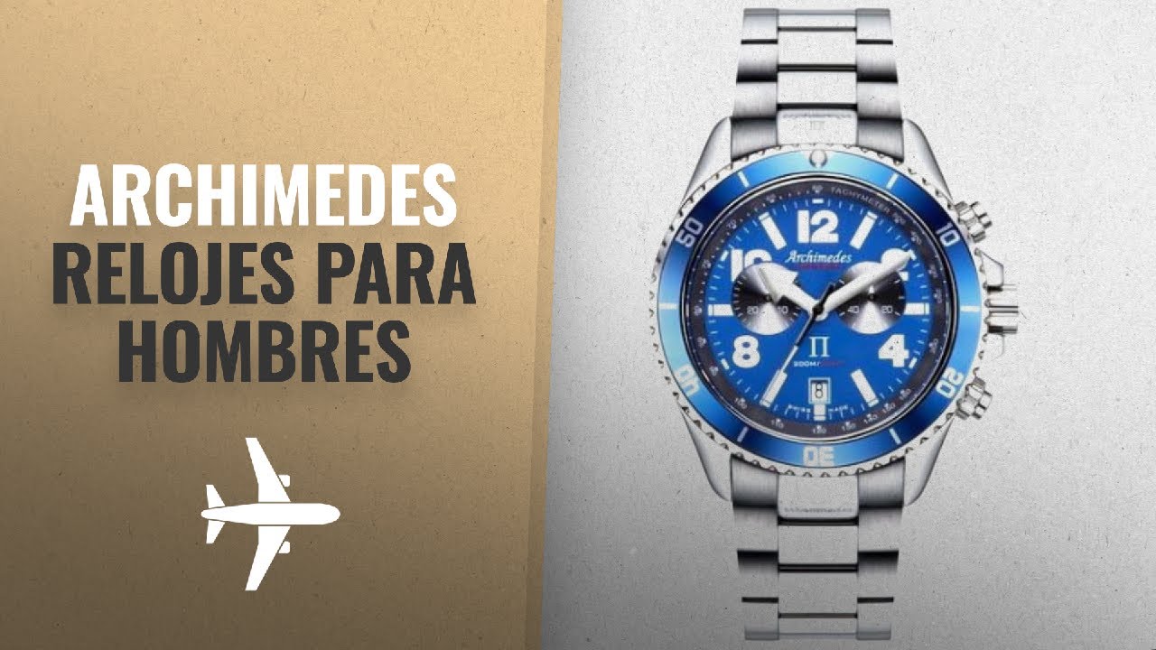 10 Mejores Ventas De Archimedes: Archimedes AW0047 Swiss Made Marine Boy Watch