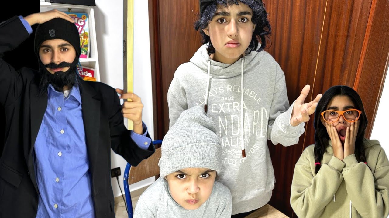 (سلسلة رمضان) براهيم  أختططف طفل صغير وجابو معاه القسم😂‼️