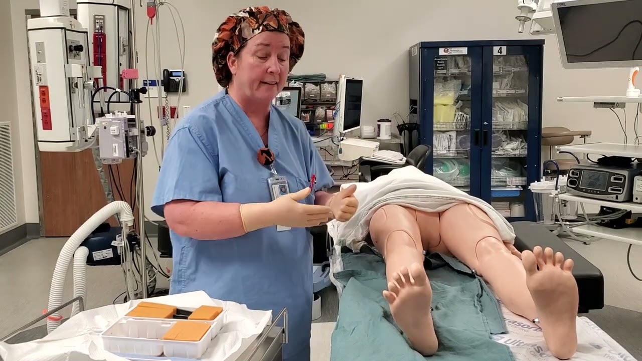 Lower Extrimity Prep with Betadine