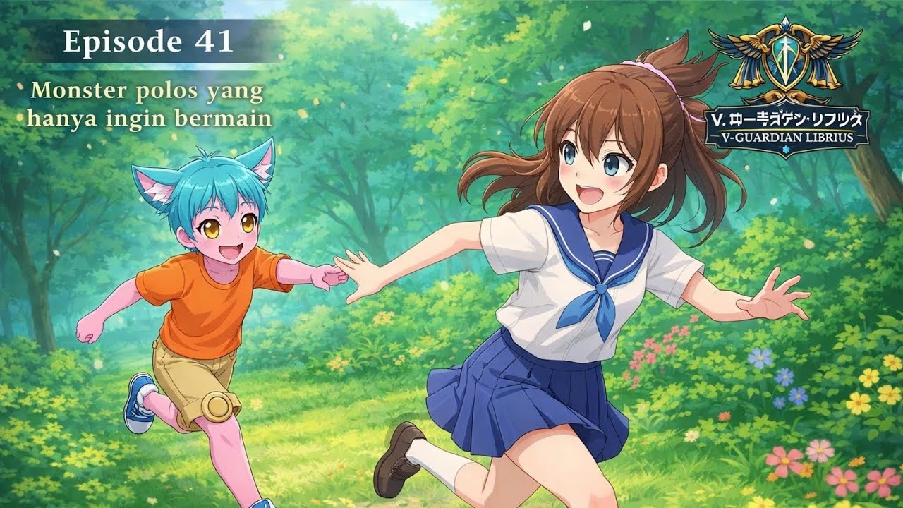 V-guardian Librius Episode 41 Monster polos yang hanya ingin bermain