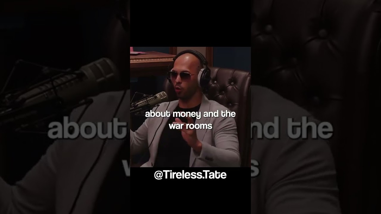 Andrew Tate Explains The War Room #shorts