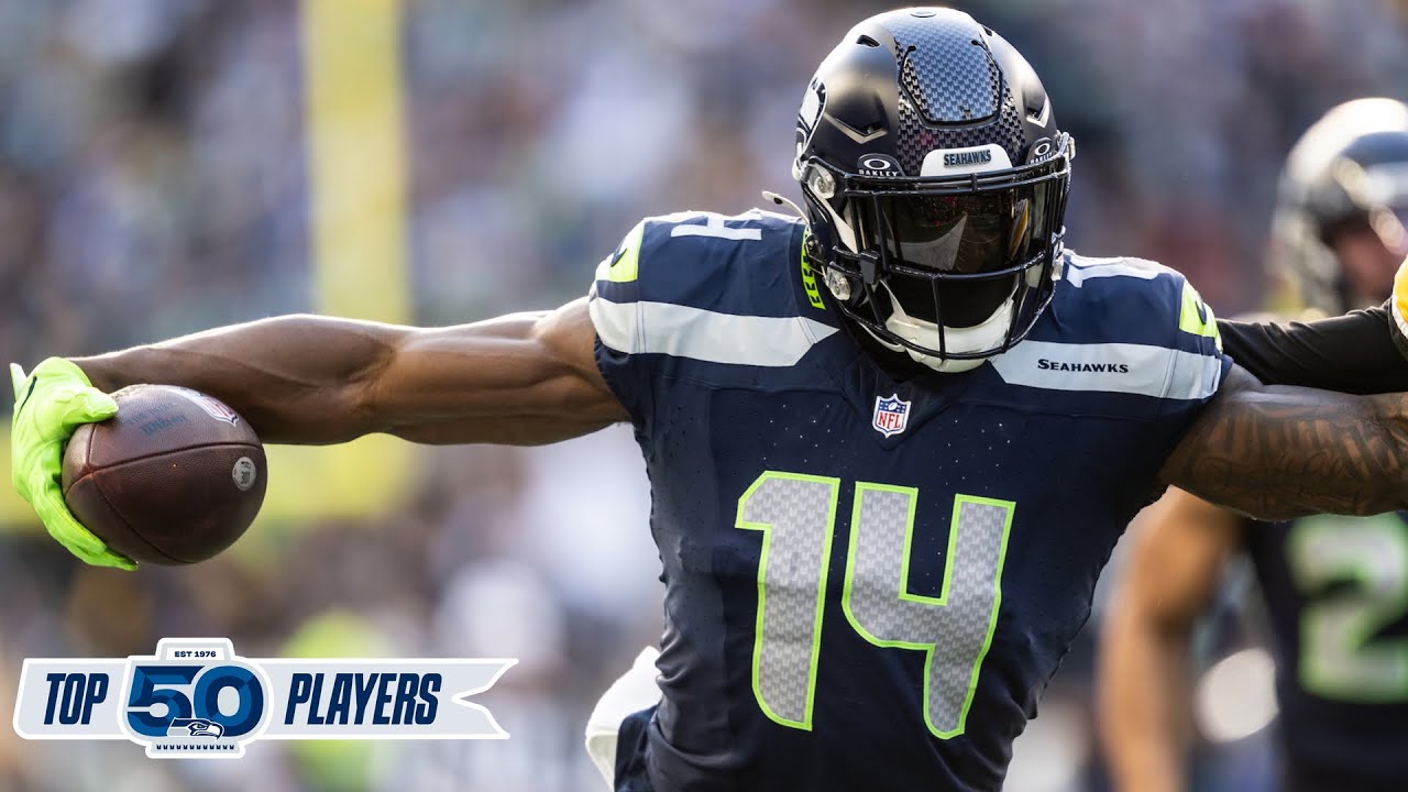 WR DK Metcalf - Seahawks Top 50 Players Reveal