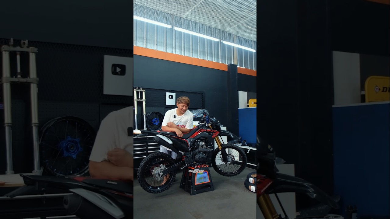 crf 150 modif supermoto bukan kaum mendang-mending #sgmmxstore #shortvideo #shorts