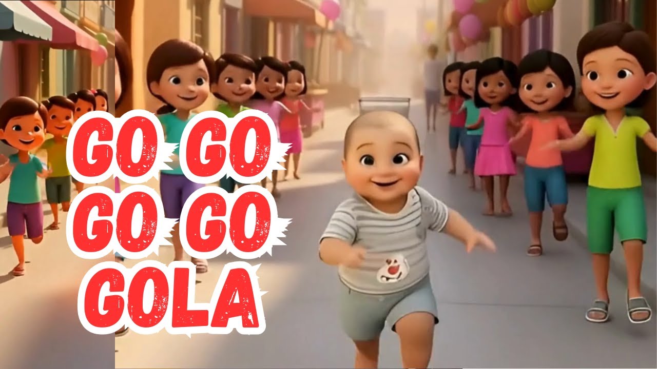 गो गो गो गो गोला 😍 | Munna Mera Bomb Ka Gola | Funny Kids Dance Rhyme | Hindi Rhymes for Children