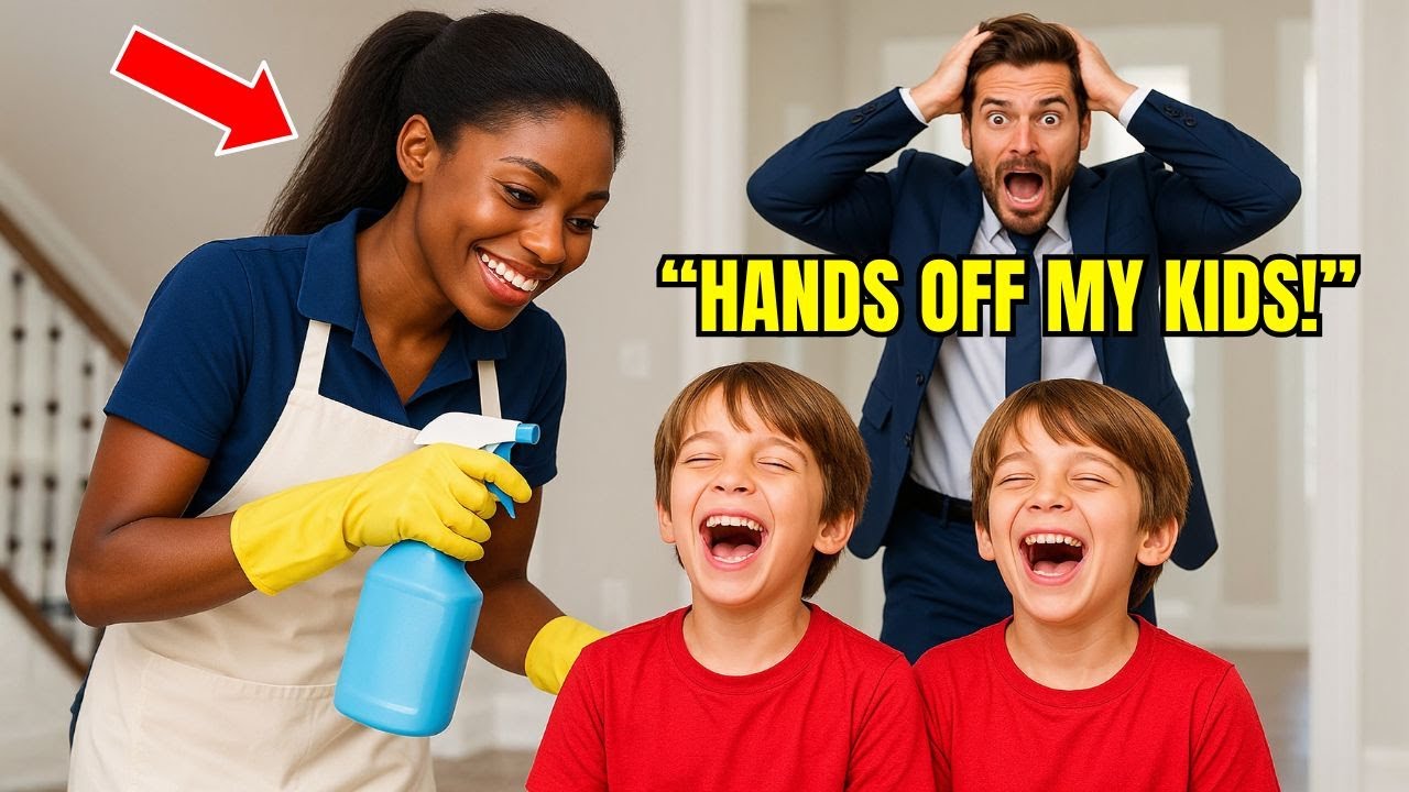 The Millionaire’s Twins Were ‘Blind’ — Until the New Black Maid Changed Everything