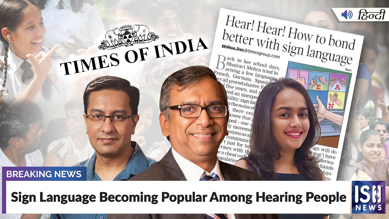 Sign Language Becoming Popular Among Hearing People | ISH News