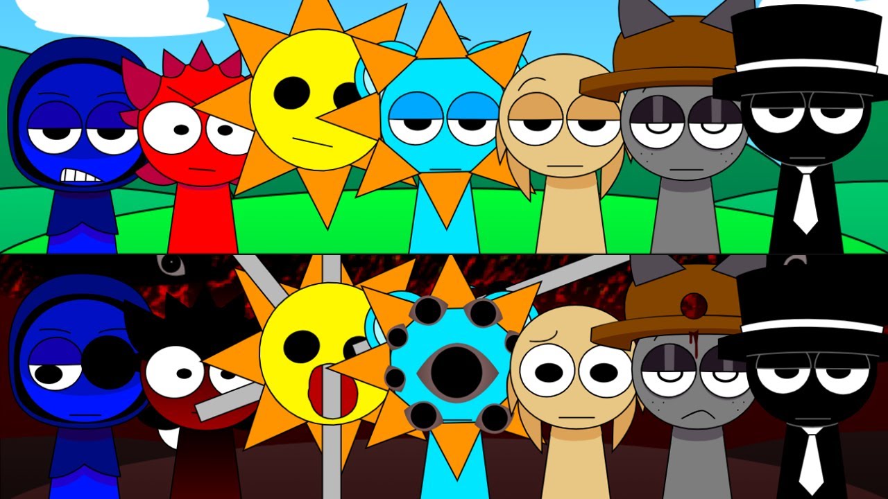 🔥Incredibox – Sprunki (Pyramixed) SWAPPED | Unique Swap & Amazing Music😍incredibox sprunki animation