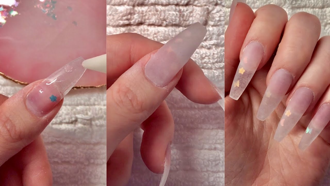 How To ENCAPSULATE CONFETTI Using DIP POWDER!