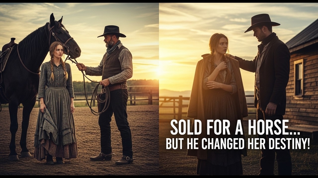 Her Own Blood Sold Her for a Horse — But the Lone Cowboy Gave Her the Life She Deserved