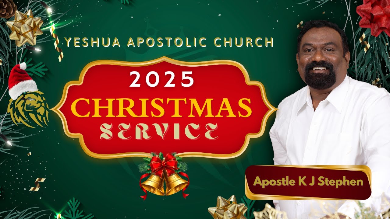 25.12.2025 | 2025 Christmas Service Worship | Yeshua Apostolic Church
