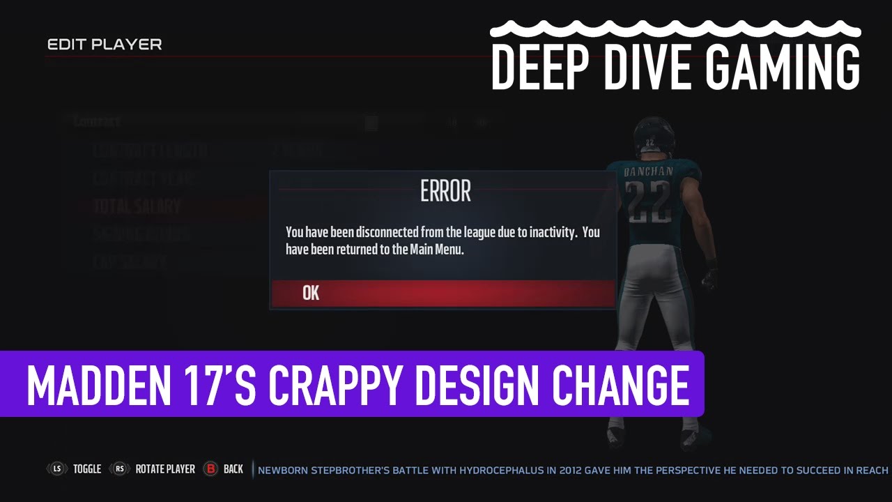 Contract Editing is Awful in Madden 17