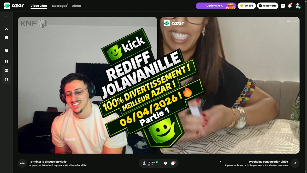 JOLAVANILLE SUR AZAR : G&Egrave;RE PLUSIEURS MILF ET &Ccedil;A D&Eacute;RAPE 🤣😳🔥