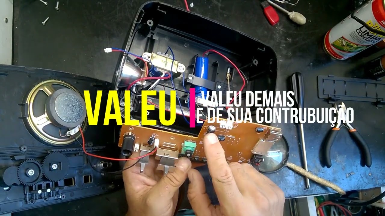 como consertar um  radio comprado em camelo que não funciona radio