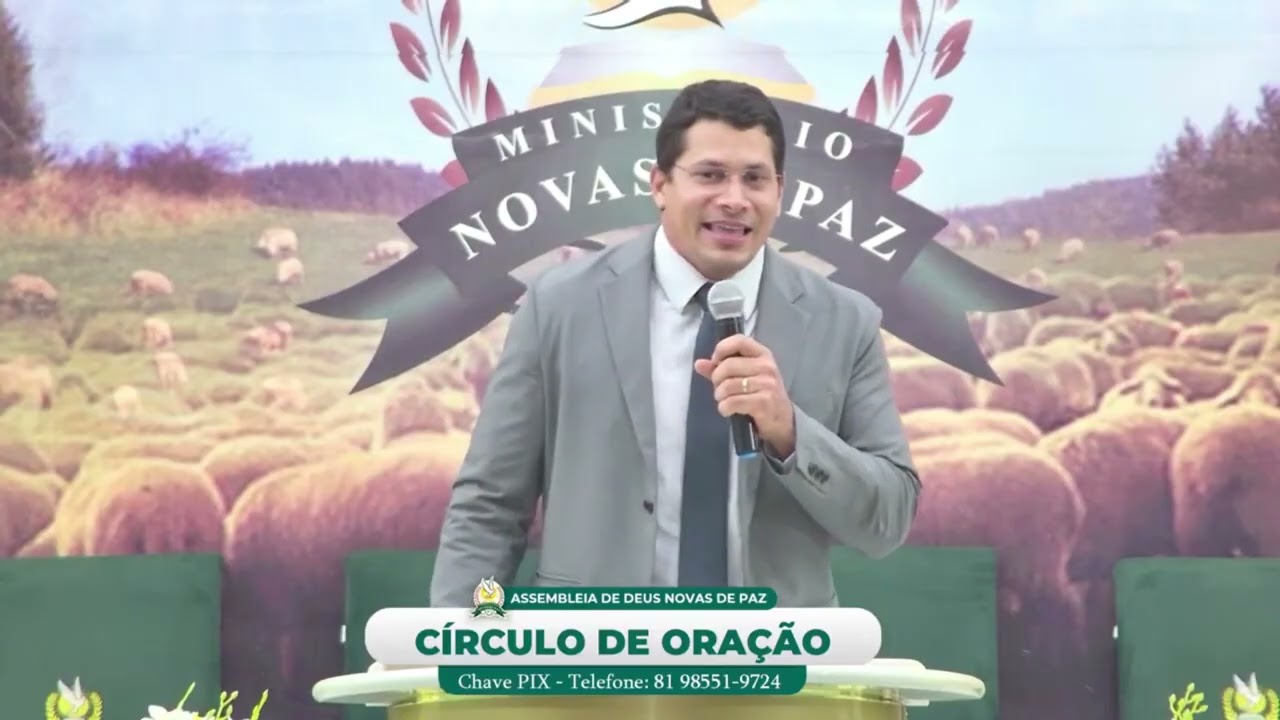 Pr. Júnior Tércio | DEUS É LIVRAMENTO NA TUA CASA | AD Novas de Paz | 