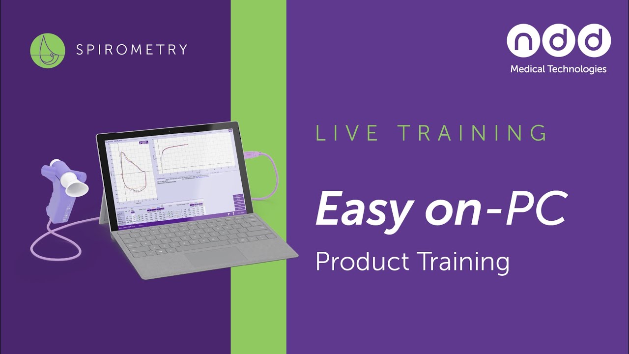 Live spirometry training with the Easy on-PC – March 2024