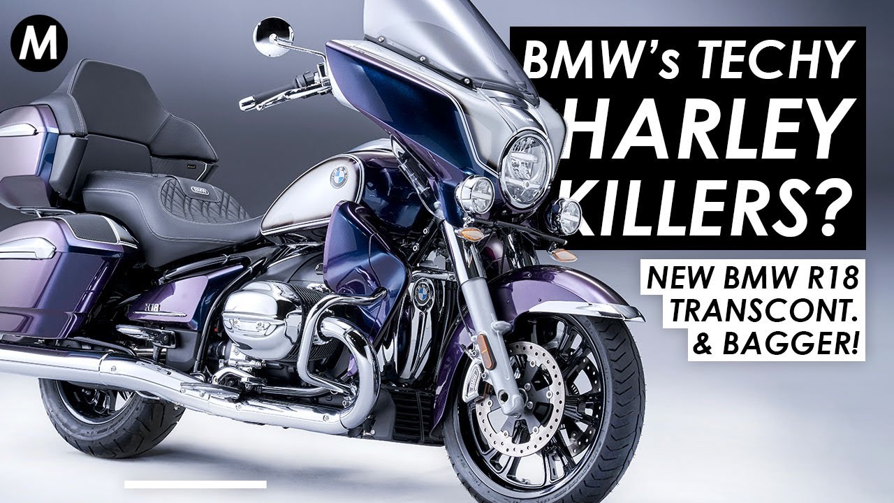 Новые BMW R18 Transcontinental и R18 B 2021: лучше, чем Harley?
