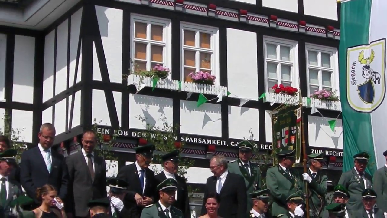 Schützenfest in Heggen 2017 Der Jubiläumsfestzug Tei 1