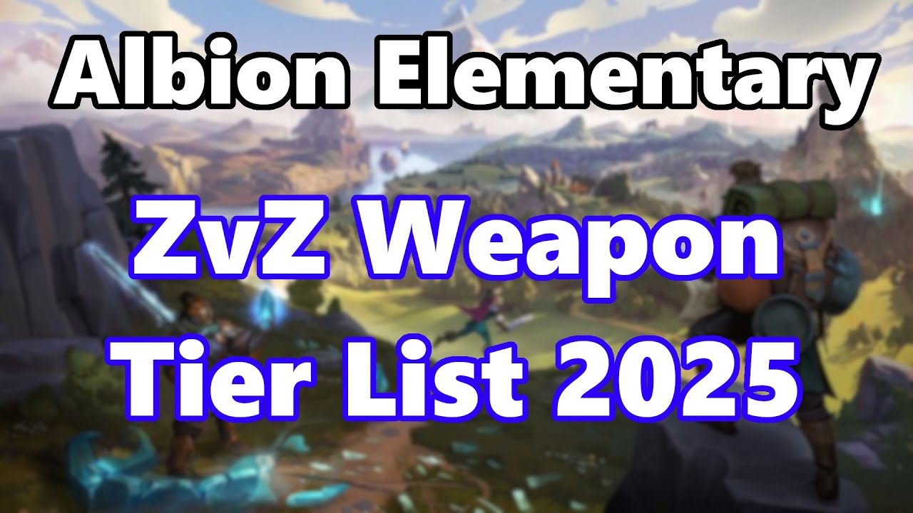 ZvZ Weapon Tier List July 2025