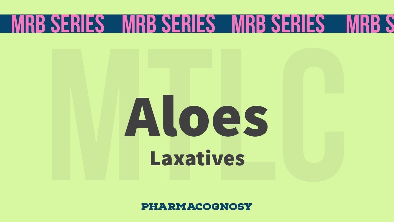 MRB Pharmacist Exam||Pharmacognosy||Aloes