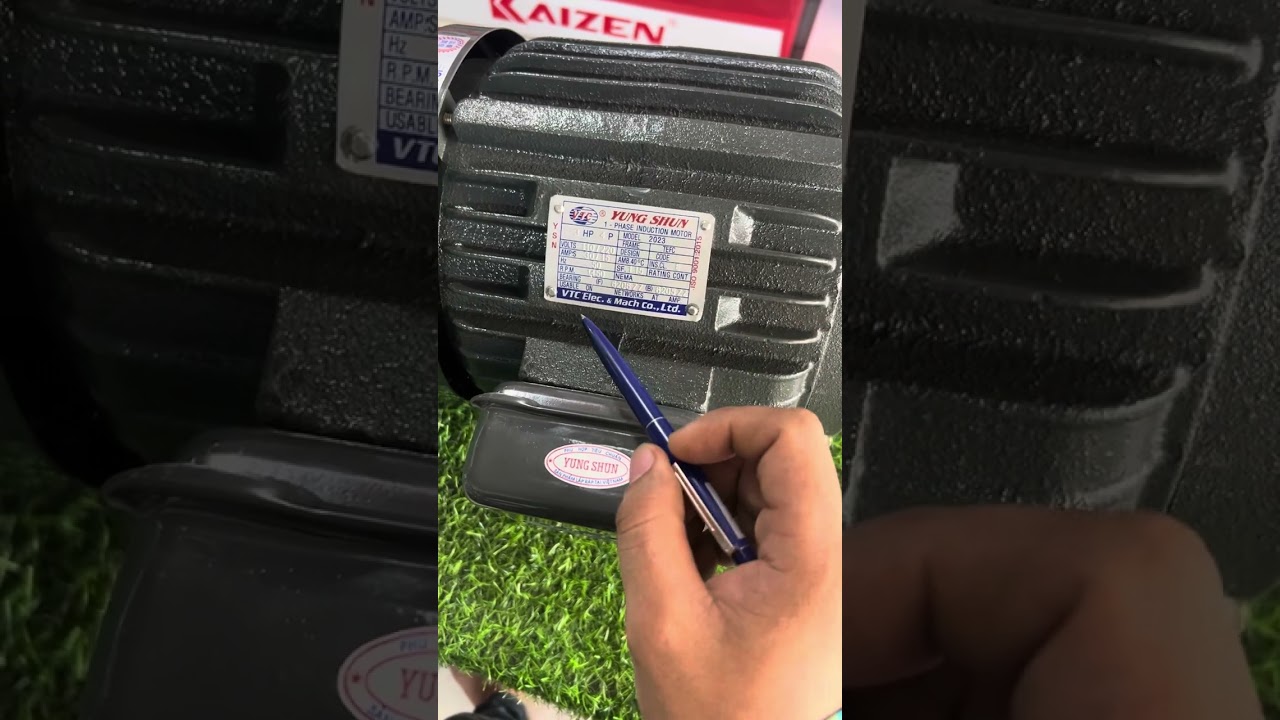 Cách đọc thông số trên motor chính xác nhất