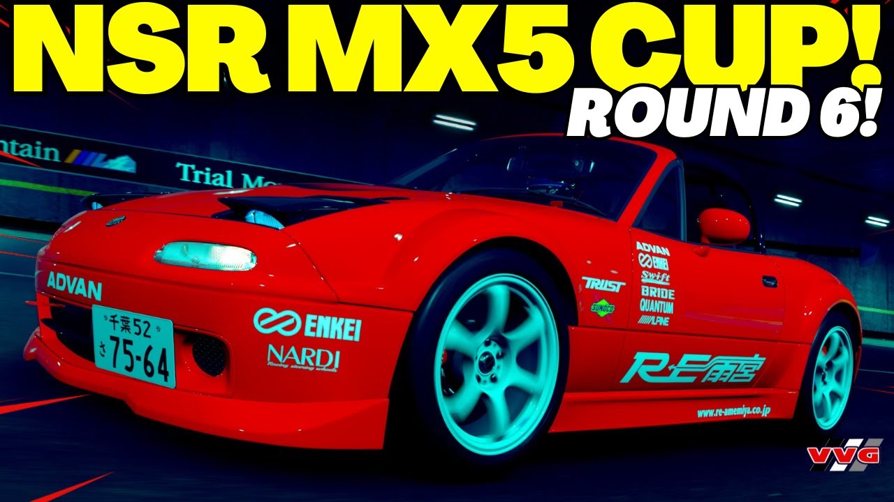 Gran Turismo 7 – NSR Mazda MX-5 Cup Round 6 | Pop-Up Headlights