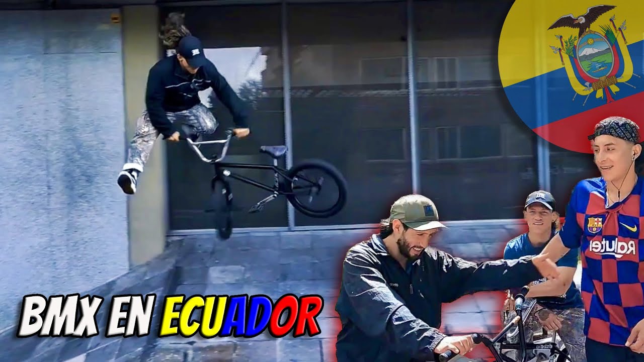 Brian Castillo & Amigos montan BMX en las Calles de Quito, Ecuador 🇪🇨