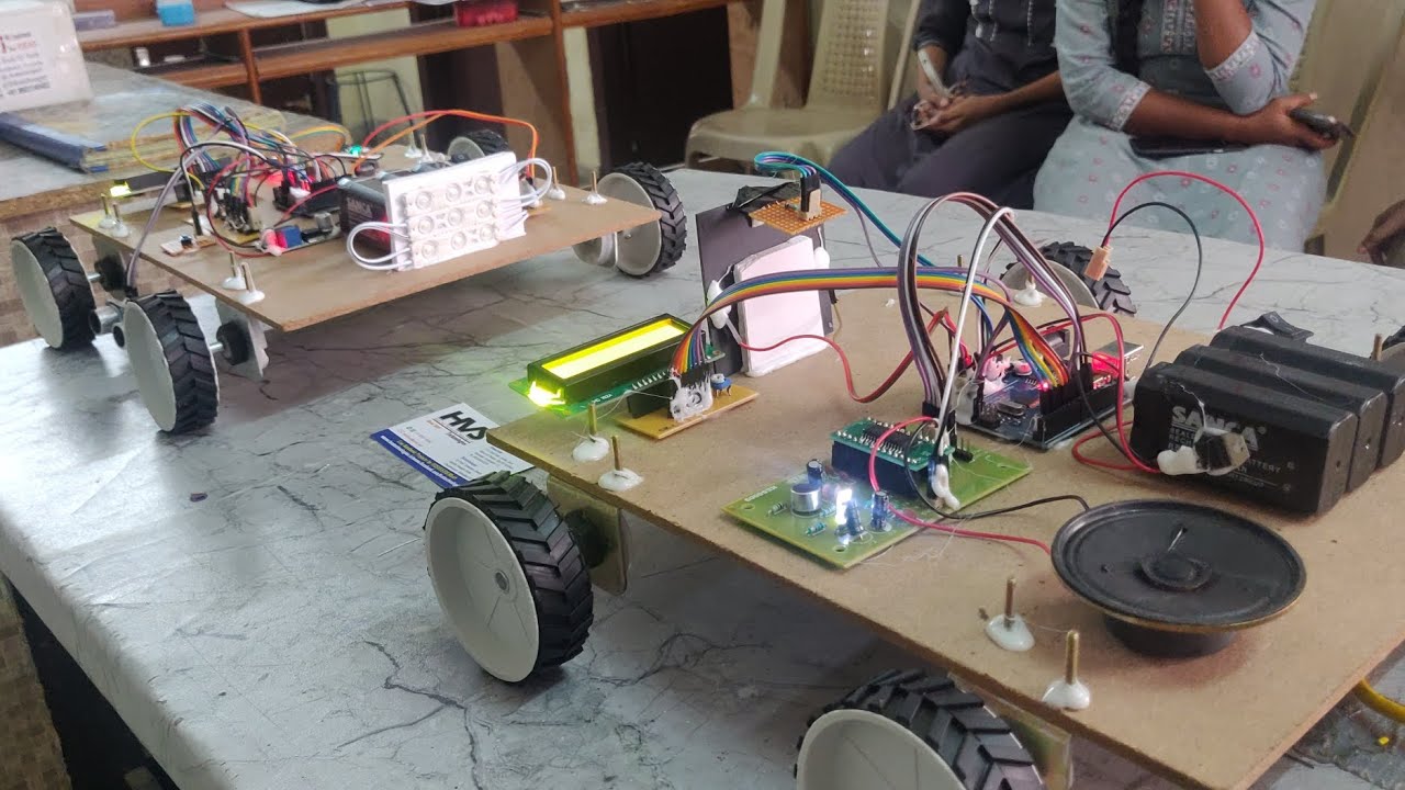 HVS-3583. Vehicle to vehicle communication using Li-Fi technology.
