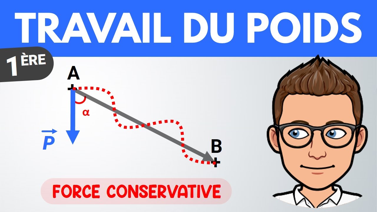 Le travail du poids 👉 Forces conservatives | 1ère | Physique