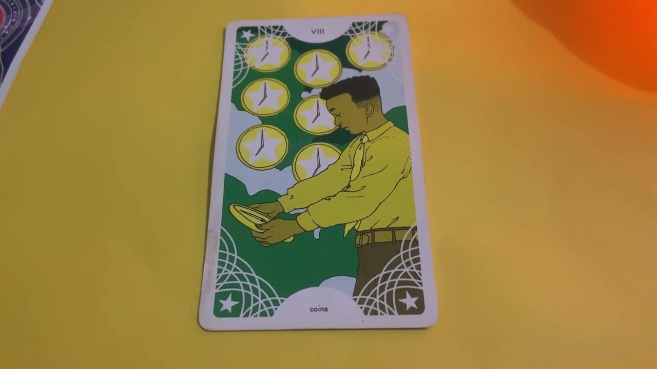 Oito de ouros 