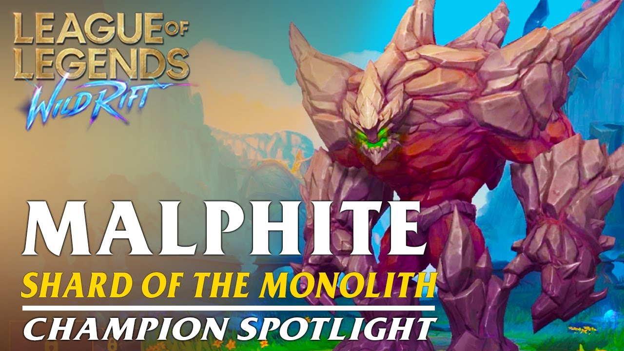 Malphite: Champion Spotlight | Ability Preview - WILD RIFT