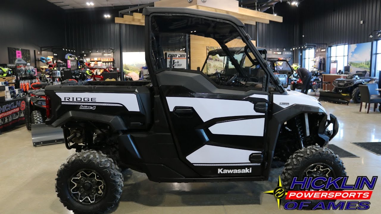 New 2024 Kawasaki RIDGE Ranch Edition SIDE BY SIDE UTV FOR SALE NEAR AMES, IA
