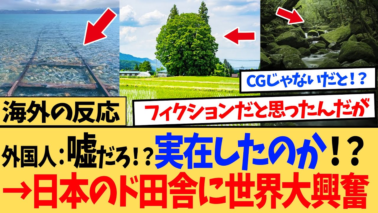 【海外の反応】海外「日本に実在しただと！？」 日本のありふれたド田舎の光景がエモすぎると話題に！！