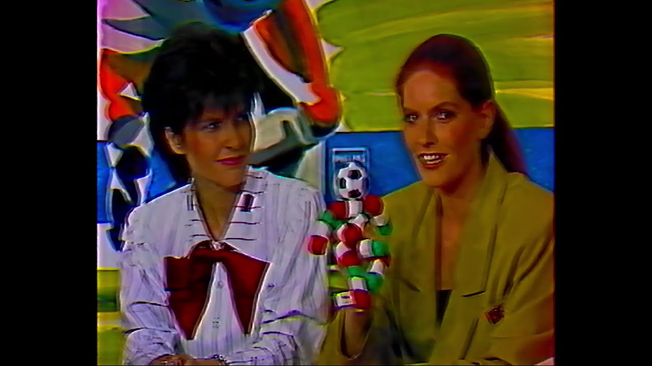 Studio po finale MŚ w piłce nożnej 1990. Program Pierwszy 08.07.1990