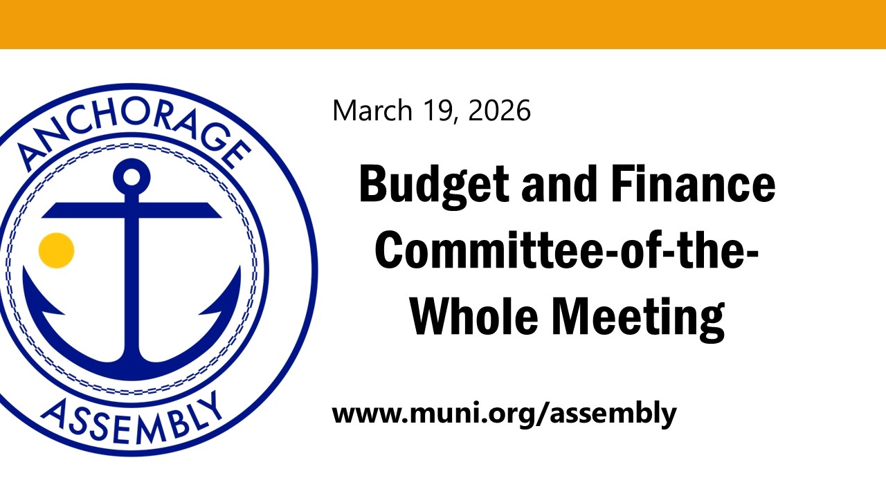 Budget and Finance Committee-of-the-Whole Meeting
