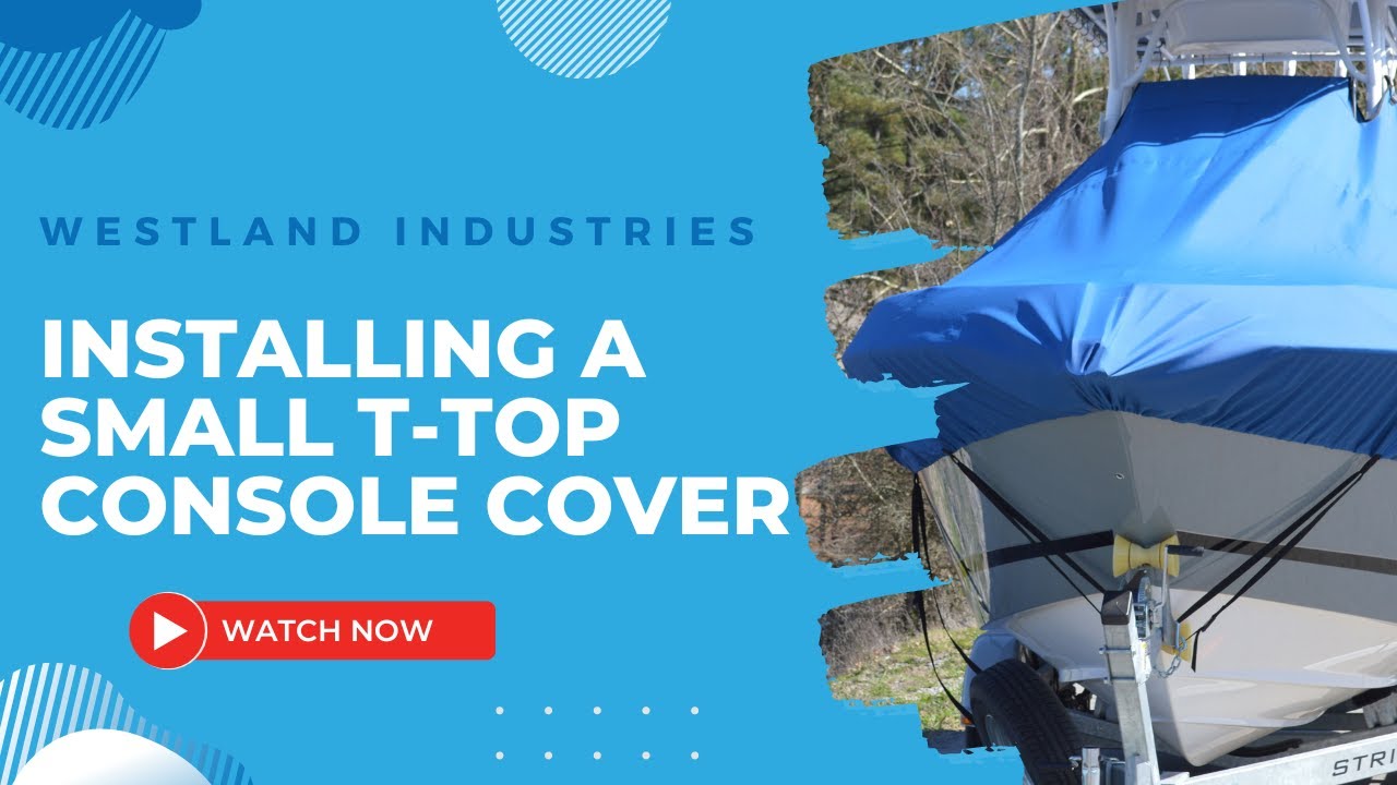 Westland T-Top Console Cover (Small) Installation Video