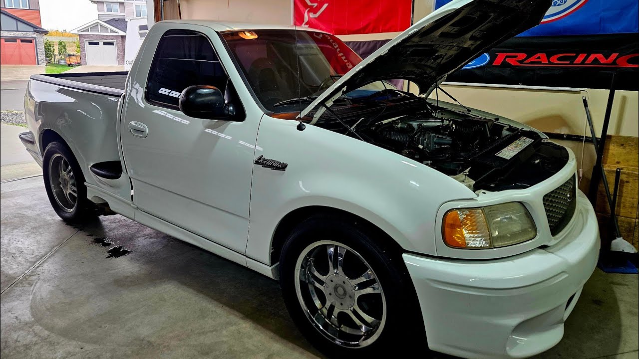 SVT LIGHTNING Supercharger Removal Start to finish! We've got INTERCOOLER issues!