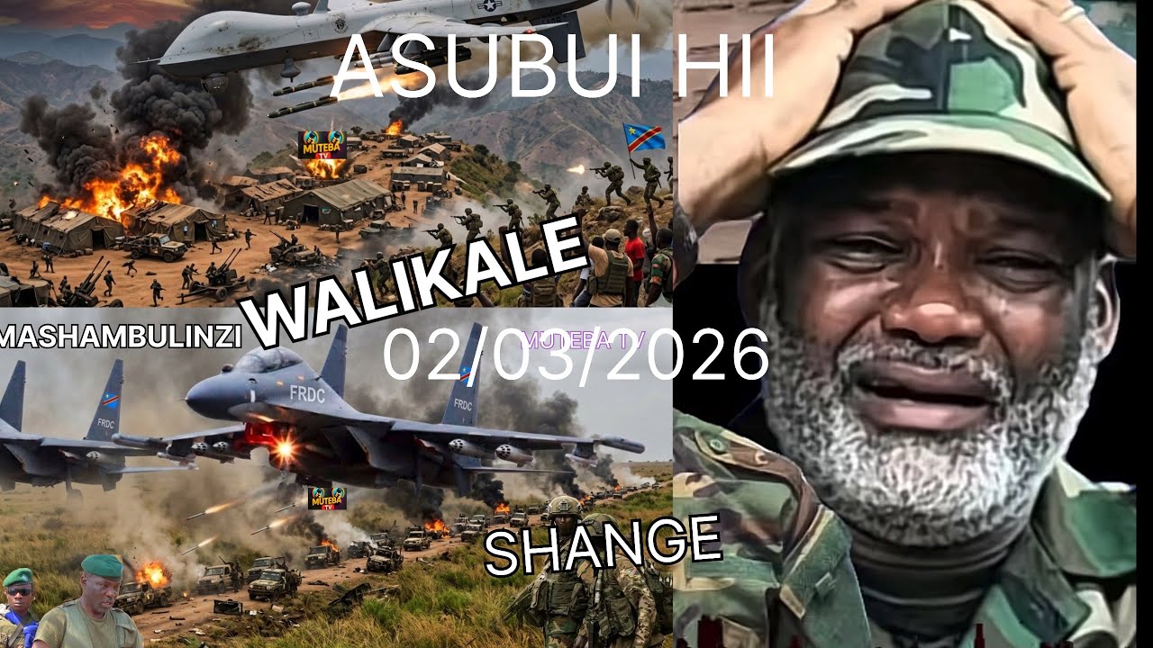 HABARI KUMBWA ASUBUI.NDAGE ISIO NA RUBANI YA ANGUSWA PA KISANGANI,VITA KALI VYA RIPUKA PA MIKENGE.