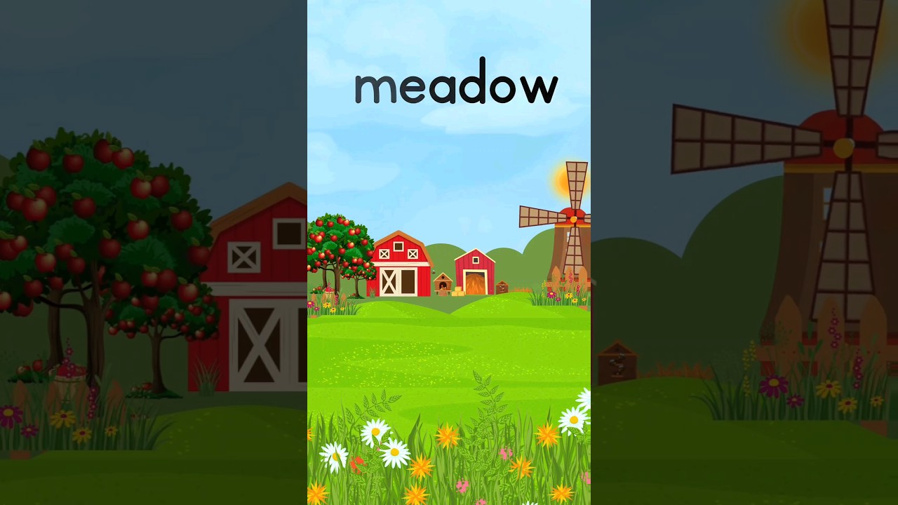 word of the day... meadow
