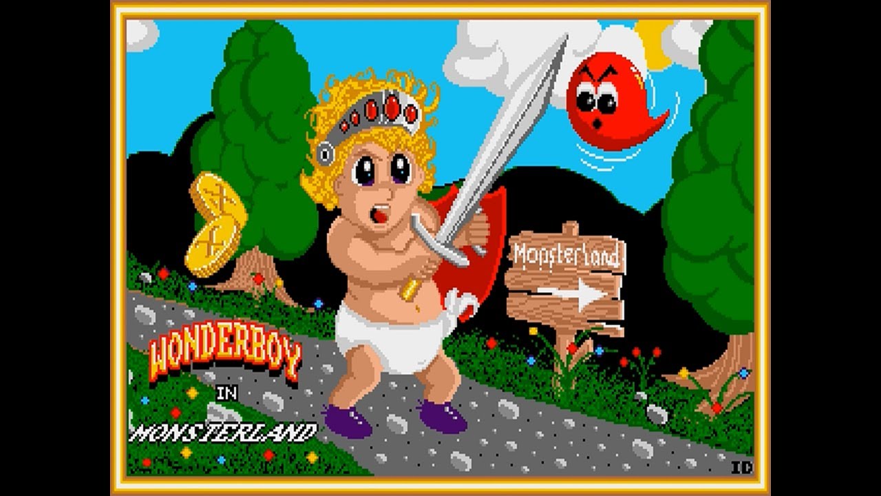 Wonderboy in Monsterland (Amiga) NTSC playthrough