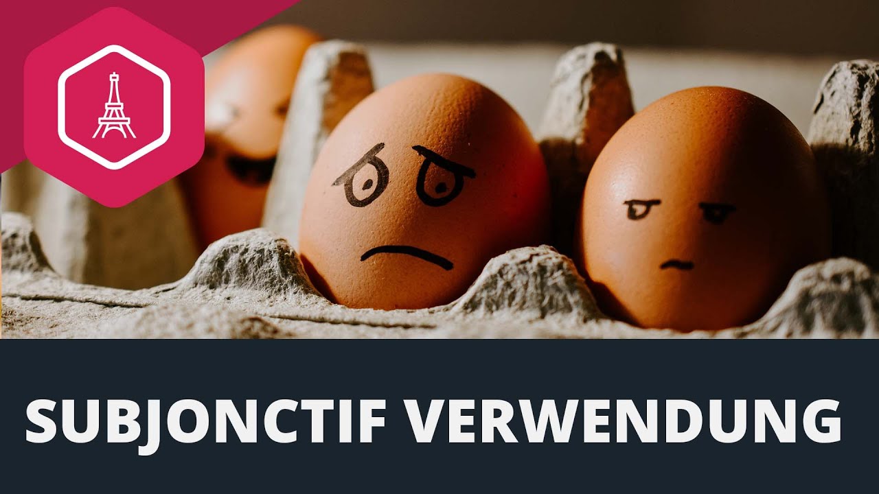 Subjonctif - Verwendung