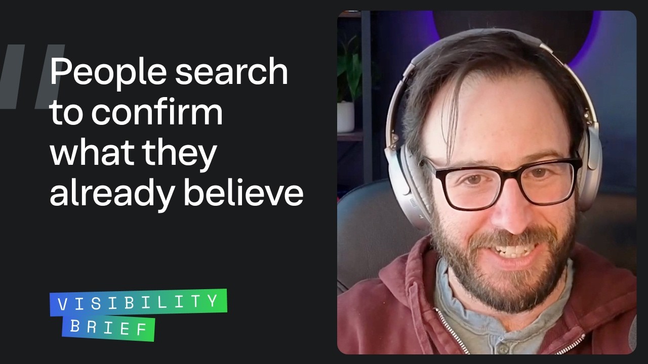 Episode 9 | The Visibility Brief: How Psychology Shapes AI Search and Discovery