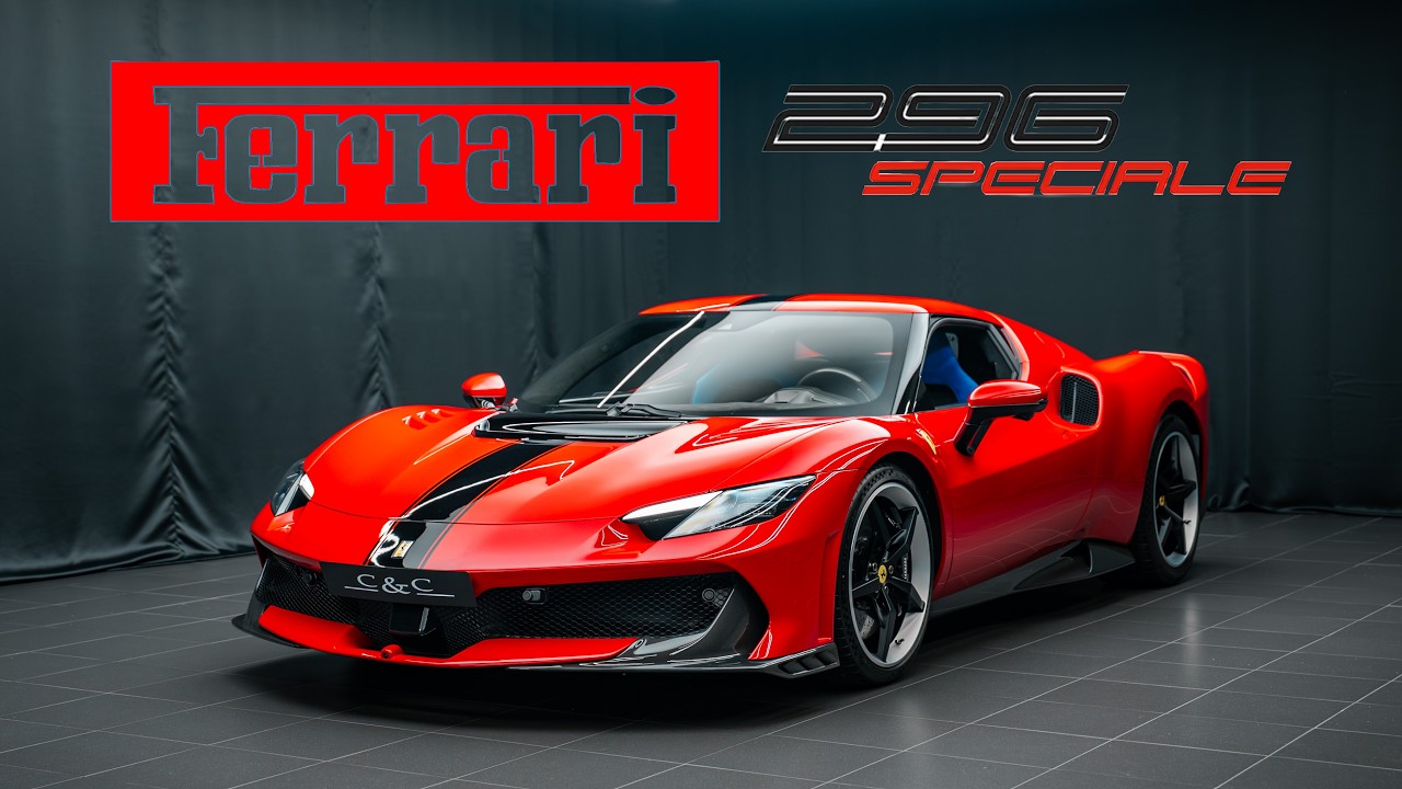 2026 Ferrari 296 Speciale - Brutal New Supercar (Cinematic 4K)